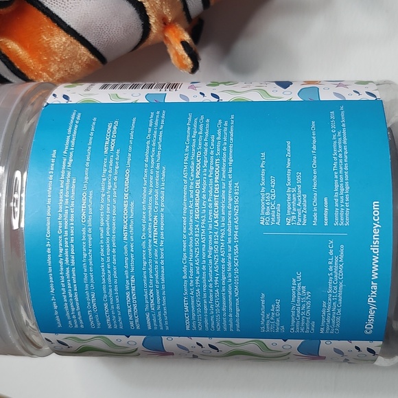 Scentsy Buddy Clip Nemo Keep Swimming - Picture 5 of 6